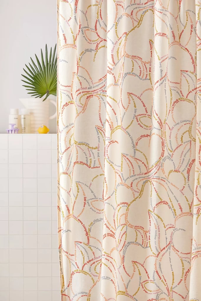 A Fruit-acular Shower Curtain: Tutti Fruiti Shower Curtain