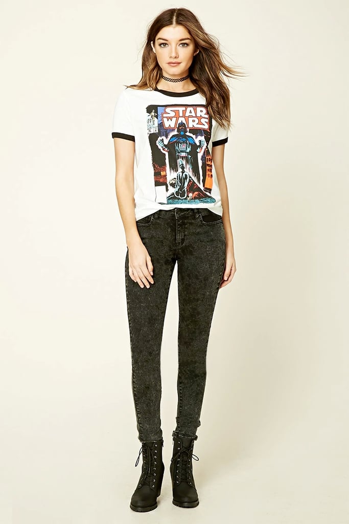 F21 Star Wars Graphic Ringer Tee ($15)
