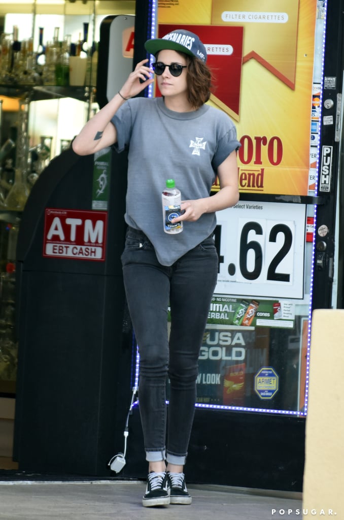 Kristen Stewart With Mystery Woman March 2016