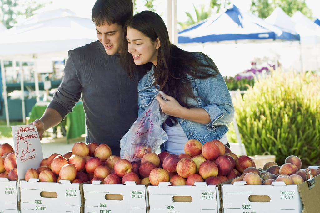 Turn fruit shopping into social hour.