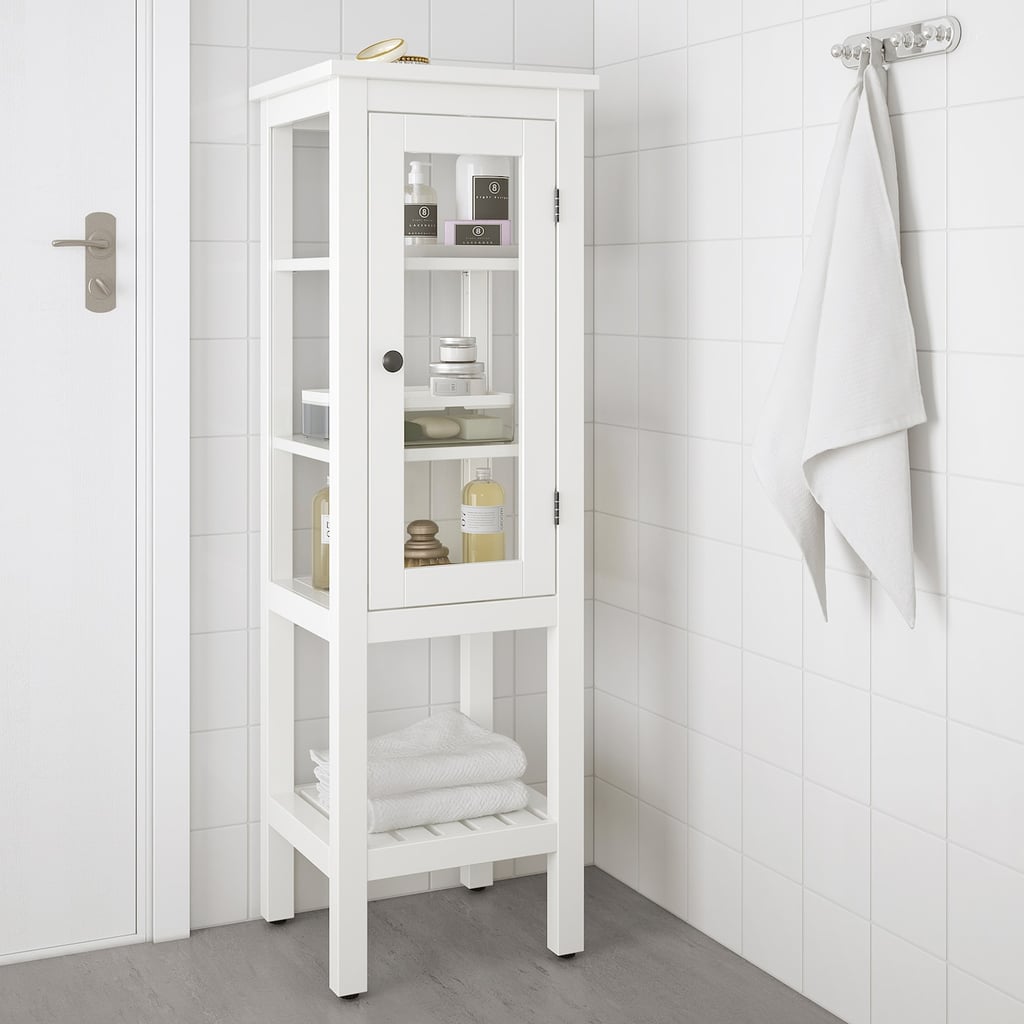 Hemnes High Cabinet With Glass Door