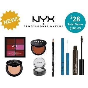NYX Showbag ($28)
Includes:
Lip cream palette
Matte bronzer
Slim eye pencil NYX Showbag ($28)
Includes:
Lip cream palette
Matte bronzer
Slim eye pencil