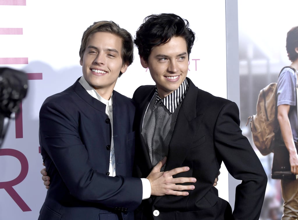 Cole And Dylan Sprouse At Five Feet Apart Premiere Popsugar Celebrity