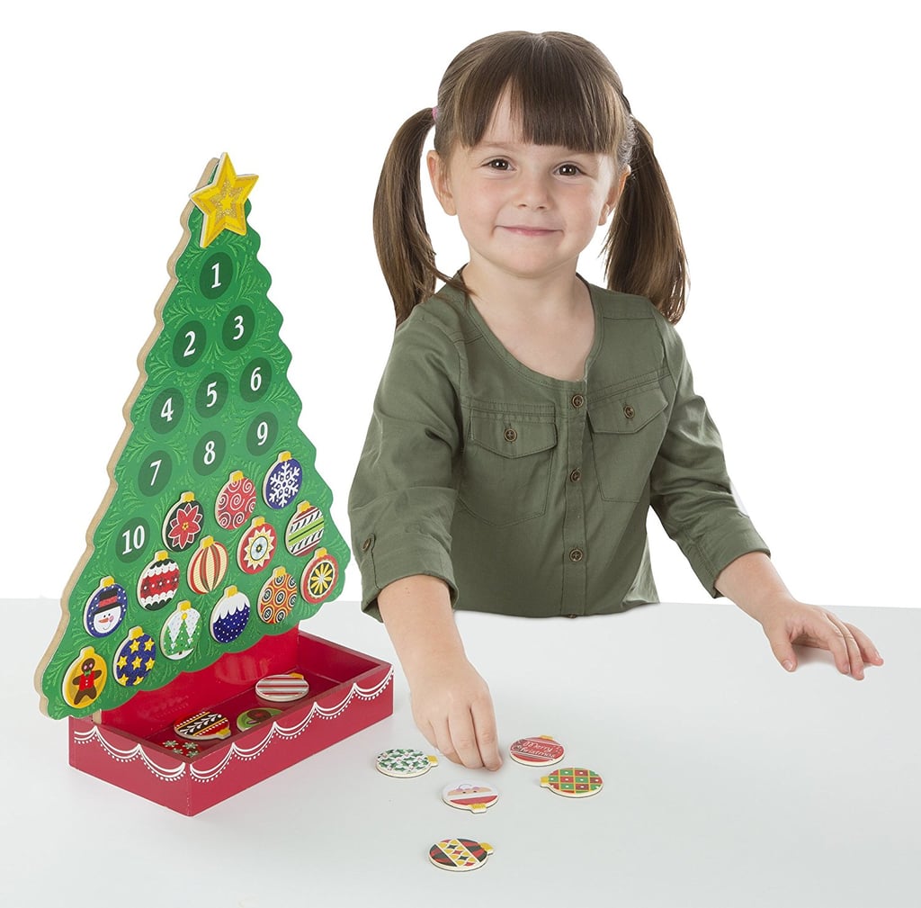 Countdown to Christmas Wooden Advent Calendar