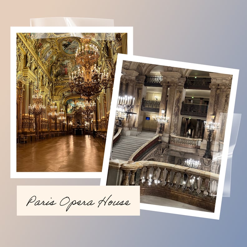 Inside the Opéra Garnier in Paris.