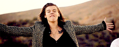 Phase 5: When you can't decide if Harry's leopard-print coat is awful or awesome