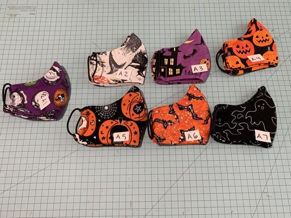Halloween themed face mask