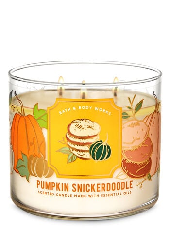 Pumpkin Snickerdoodle 3-Wick Candle