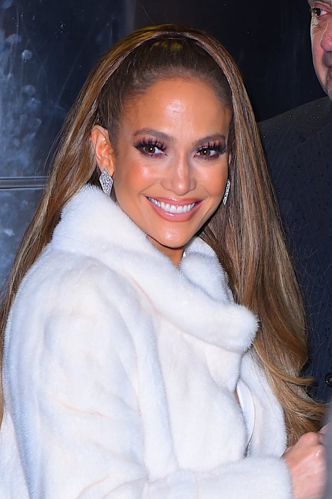 Jennifer Lopez With a Voluminous Ponytail