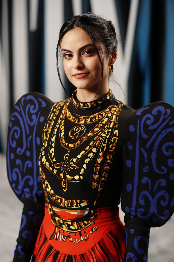 Camila Mendes's Moschino Dress at the Oscars Afterparty 2020