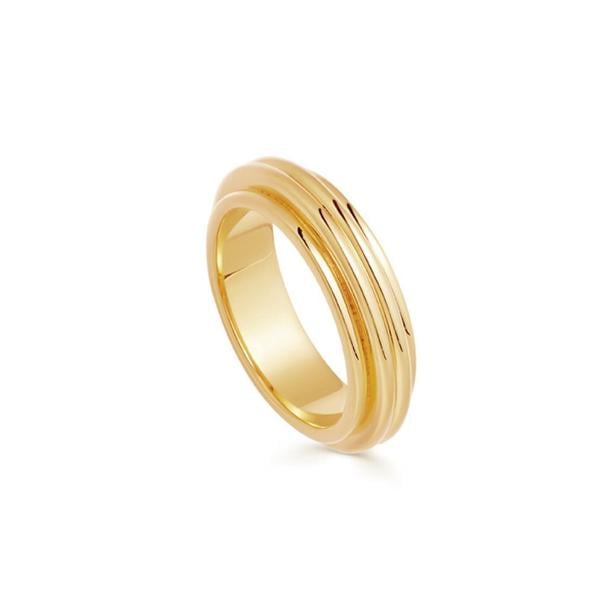 Missoma x Lucy Williams Gold Ridge Ring