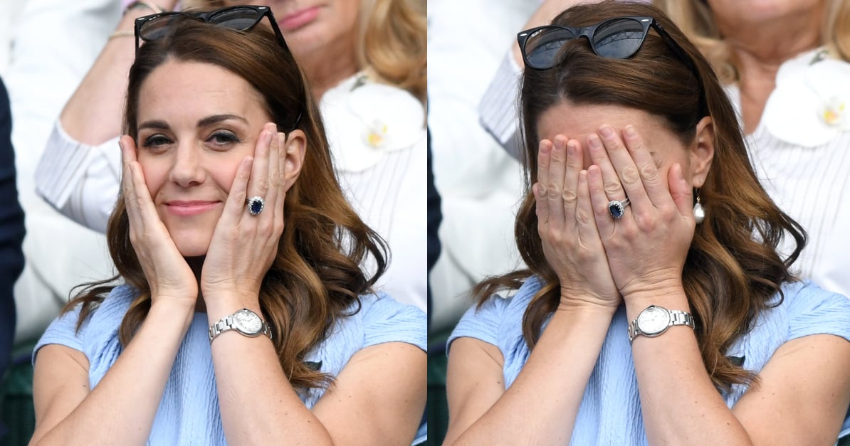 Kate Middleton's Facial Expressions Watching Sports Pictures | POPSUGAR