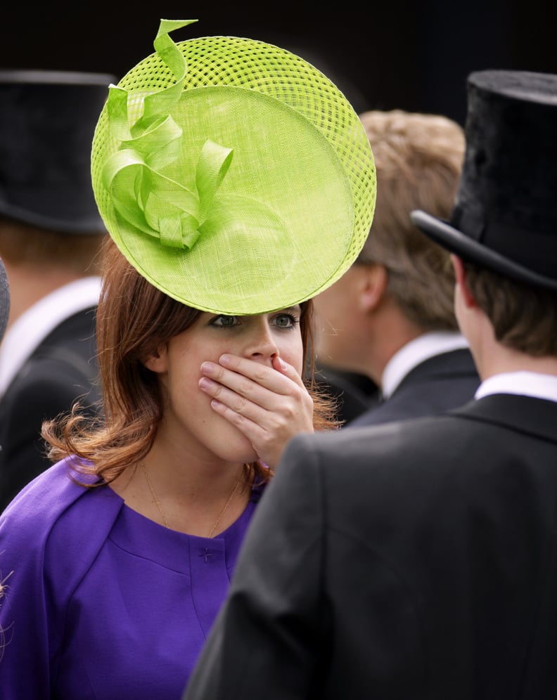 She is often shocked by the latest royal gossip