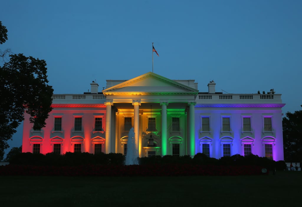 Rainbow White House | Pictures