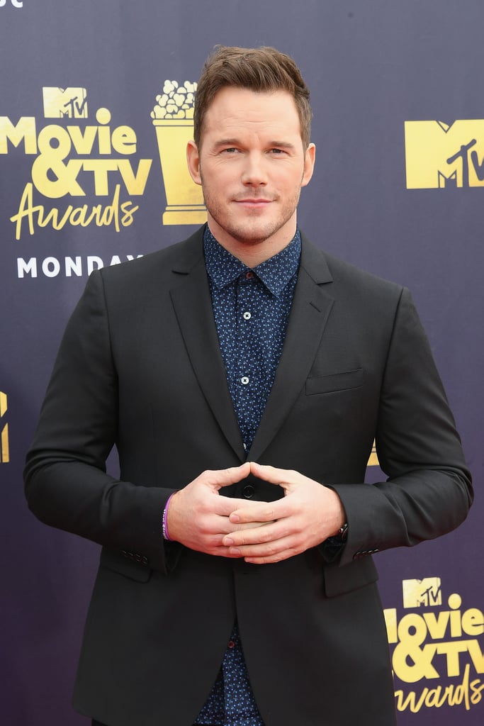 Chris Pratt at the MTV Movie and TV Awards 2018