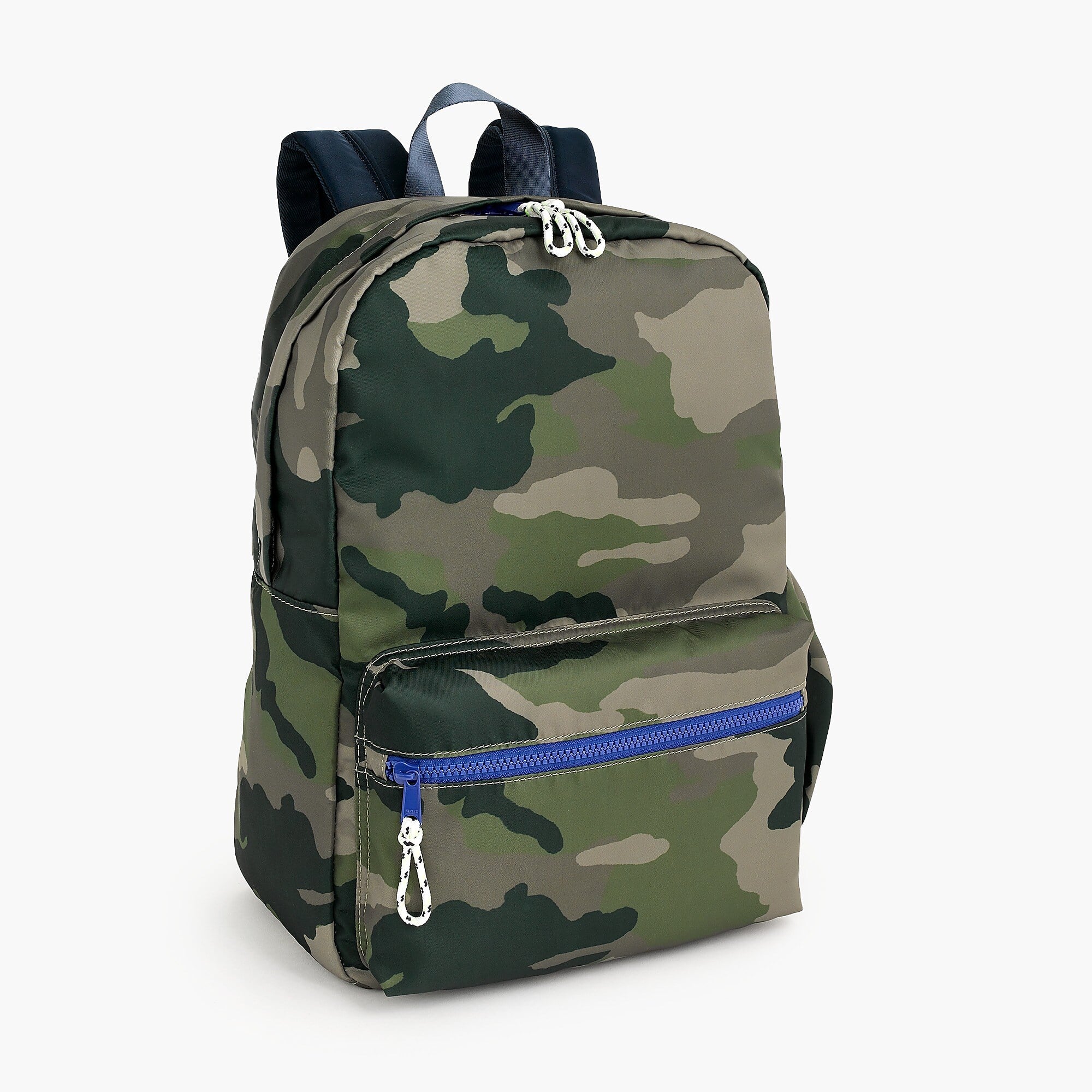 camo print backpack