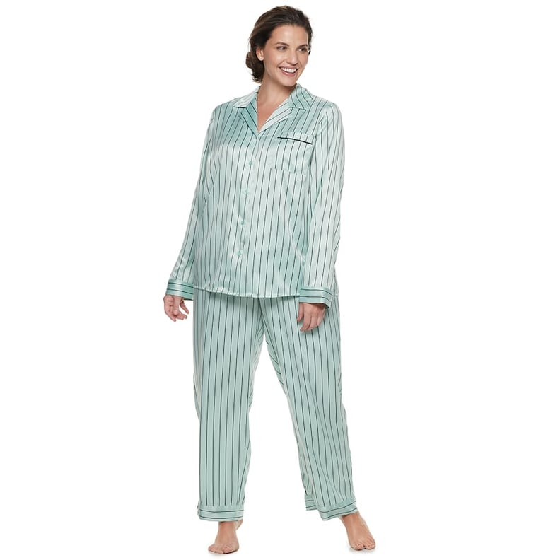 Apt. 9 Satin Top & Pants Pajama Set