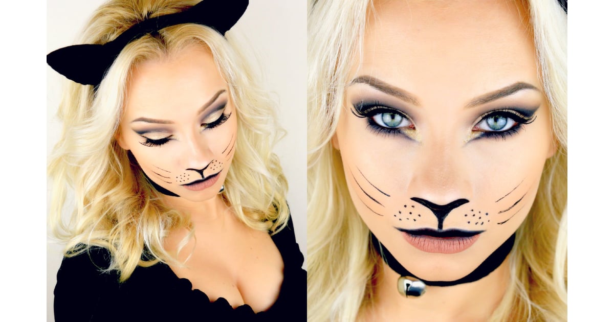 Glam Cat — LucyOriole Easy LastMinute Halloween Makeup Tutorials