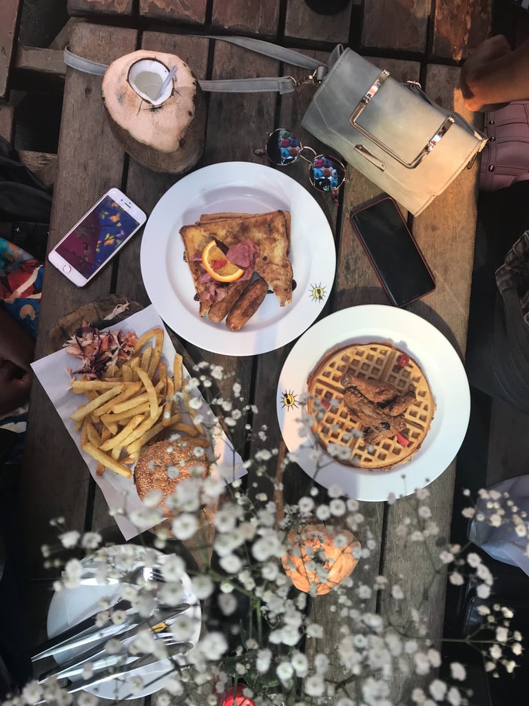 Fried chicken and waffles were sent from heaven straight to the South.