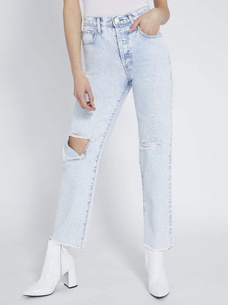 Alice + Olivia Amazin High-Rise Boyfriend Jeans