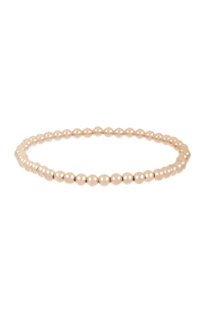 August & June Mini 14k Gold Filled Bead Bracelet