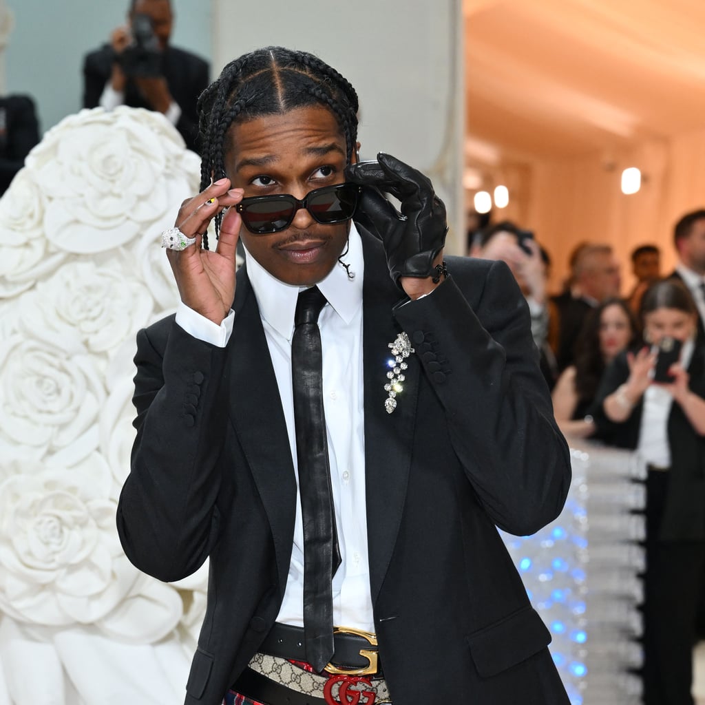 A$AP Rocky Apologizes For Jumping Over Fan Ahead of the Met Gala: 