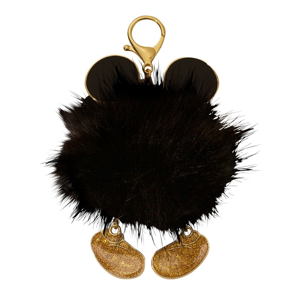 Mickey Mouse Fuzzy Bag Charm