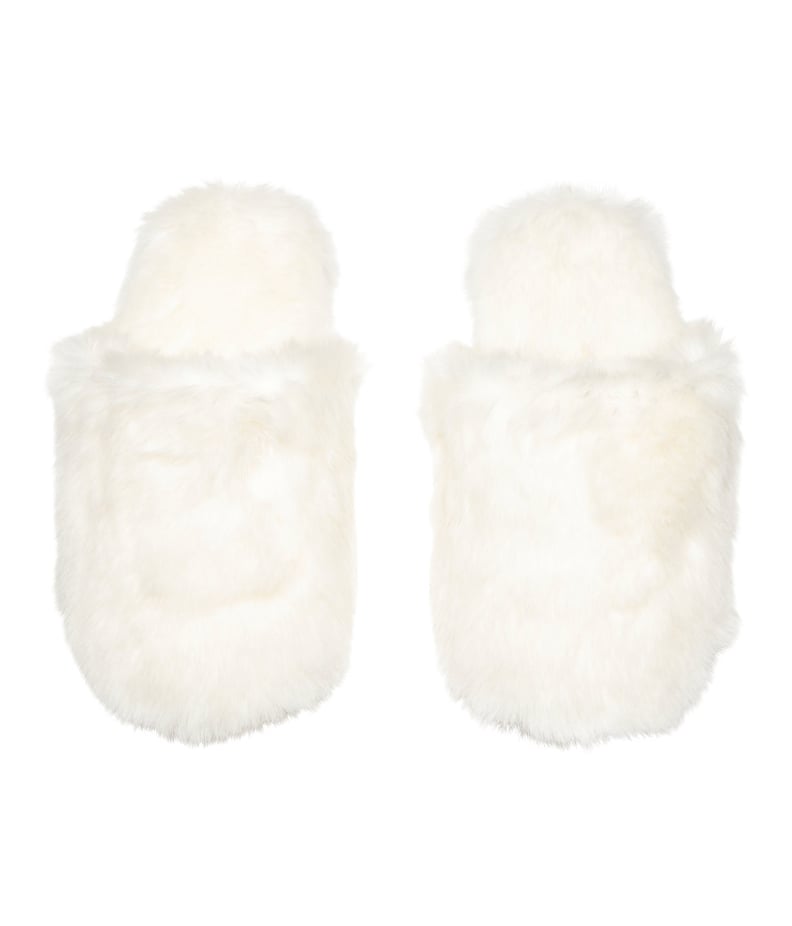 H&M Faux Fur Slippers