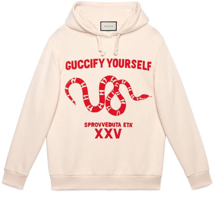Gucci Guccify Yourself Print Sweatshirt