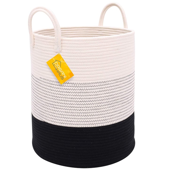 OrganiHaus XXL Cotton Rope Basket The Coolest ScandinavianInspired