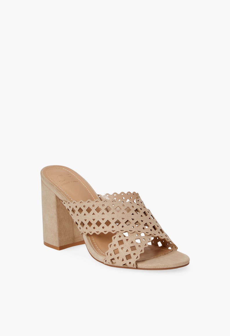 Ayesha Curry x JustFab bell Sandals in Sesame