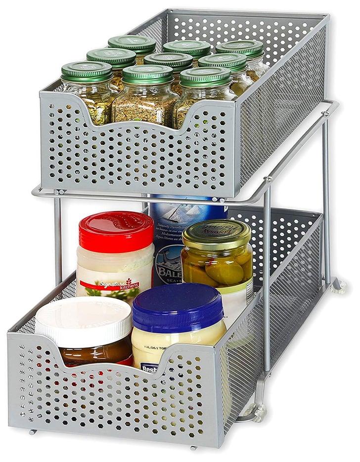 Simple Houseware 2Tier Sliding Basket Kitchen Products For
