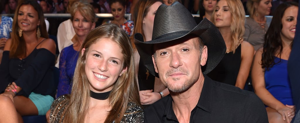 Tim McGraw and Daughter at CMT Awards 2016
