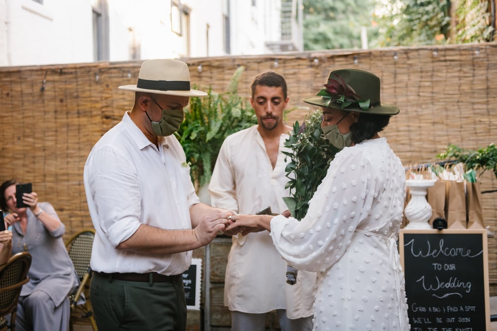 Stylish DIY Outdoor Restaurant Microwedding