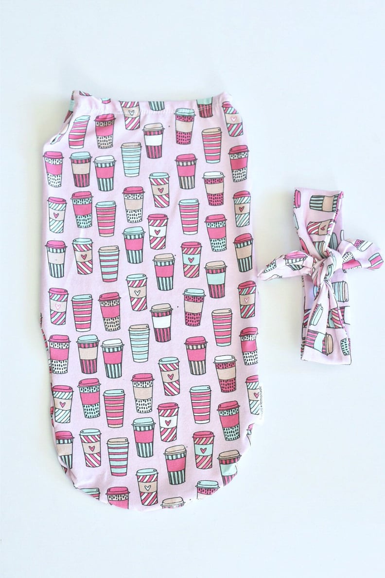 Coffee Baby Cocoon Swaddle Sack