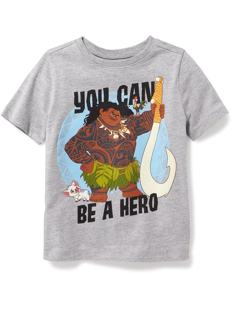 Old Navy Disney Moana "You Can Be A Hero" Tee