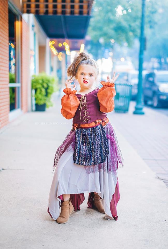 Landri as Mary Sanderson Sisters Hocus Pocus Halloween Costume For