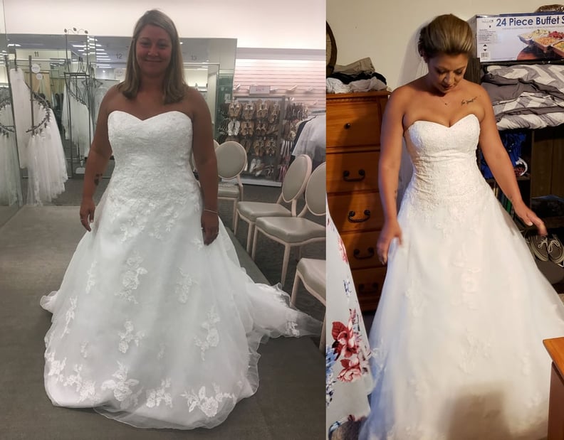 Before & After Jillies Dress Weights 