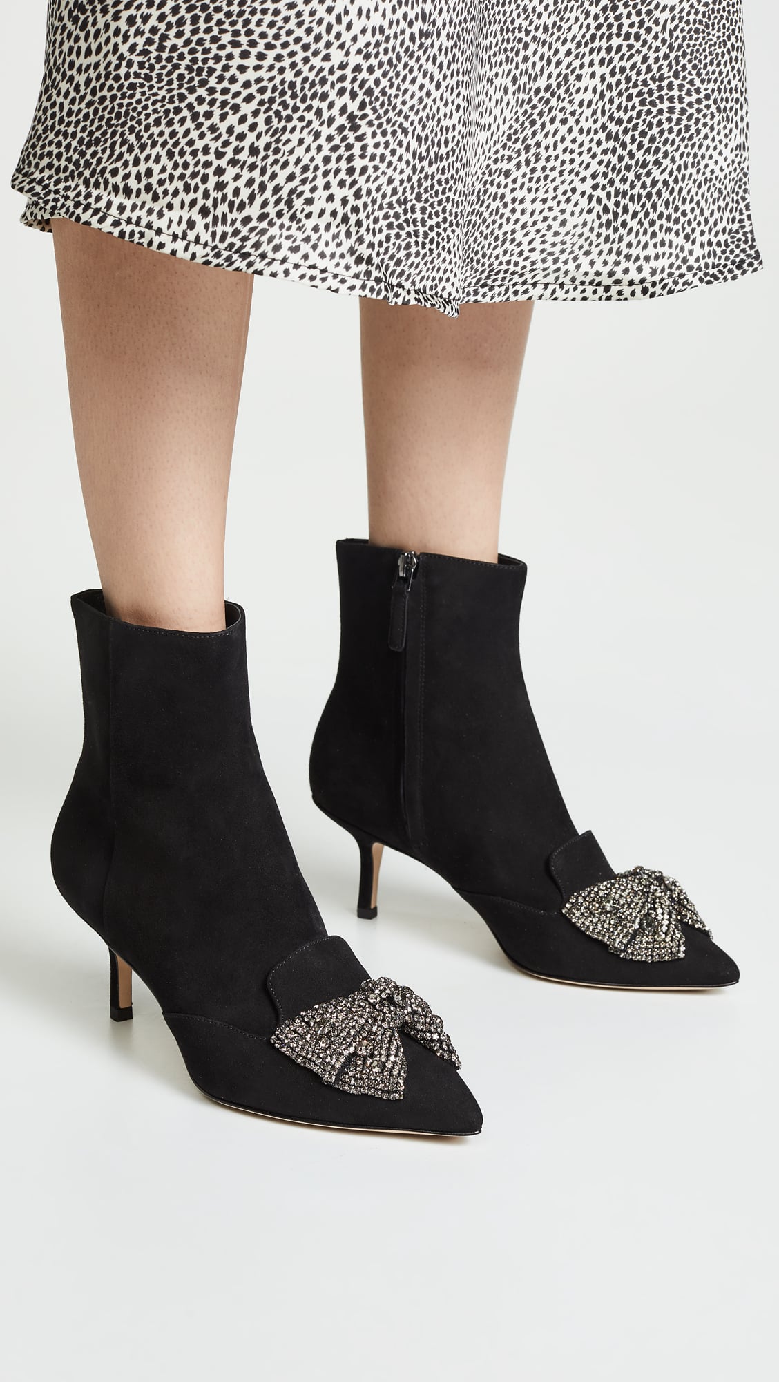 Tory Burch Esme 65mm Booties Scarlett Johansson Just Made Sure My Sock  Booties Will Never Look The Same Again POPSUGAR Fashion Photo 26 |  