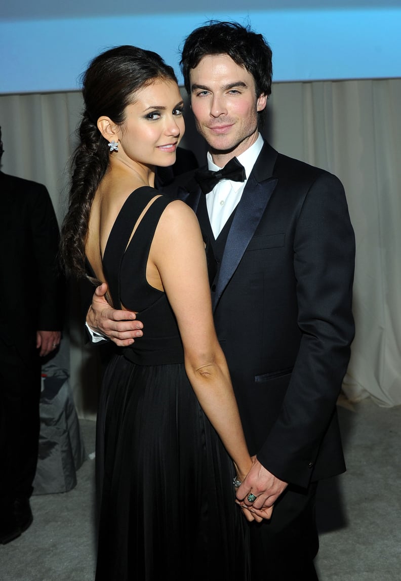 Nina Dobrev and Ian Somerhalder