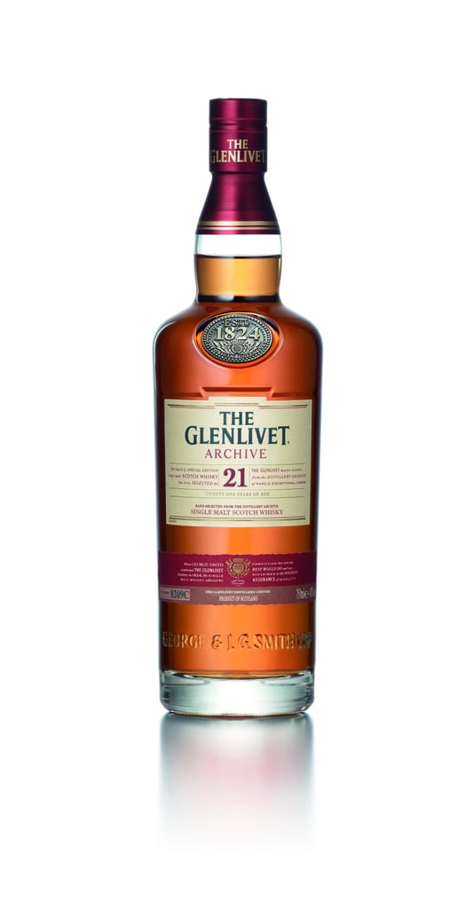 The Glenlivet 21 Year Old Custom Engraved Bottle