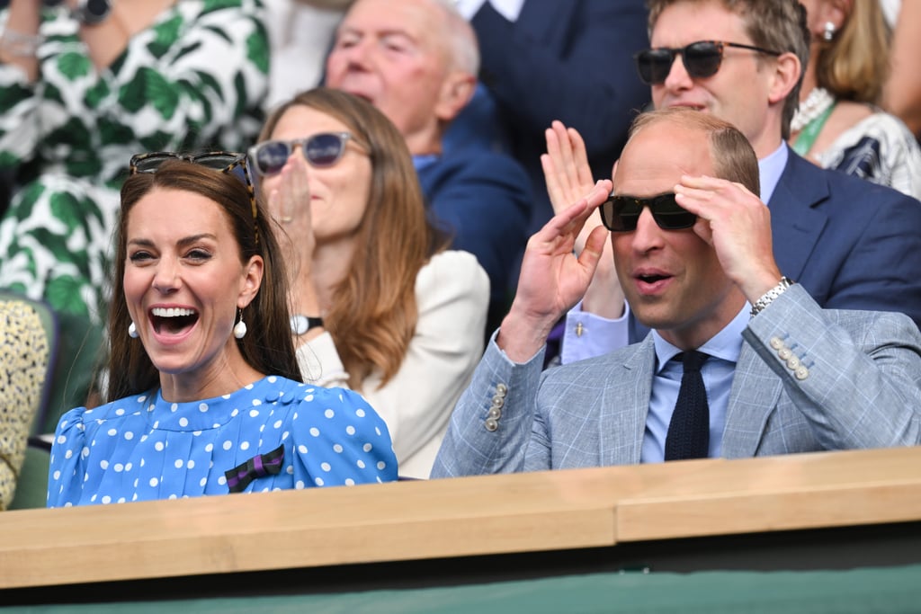 Kate Middleton and Prince William at Wimbledon 2022