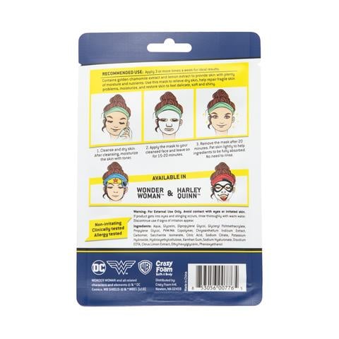 DC Comics Wonder Woman Face Mask