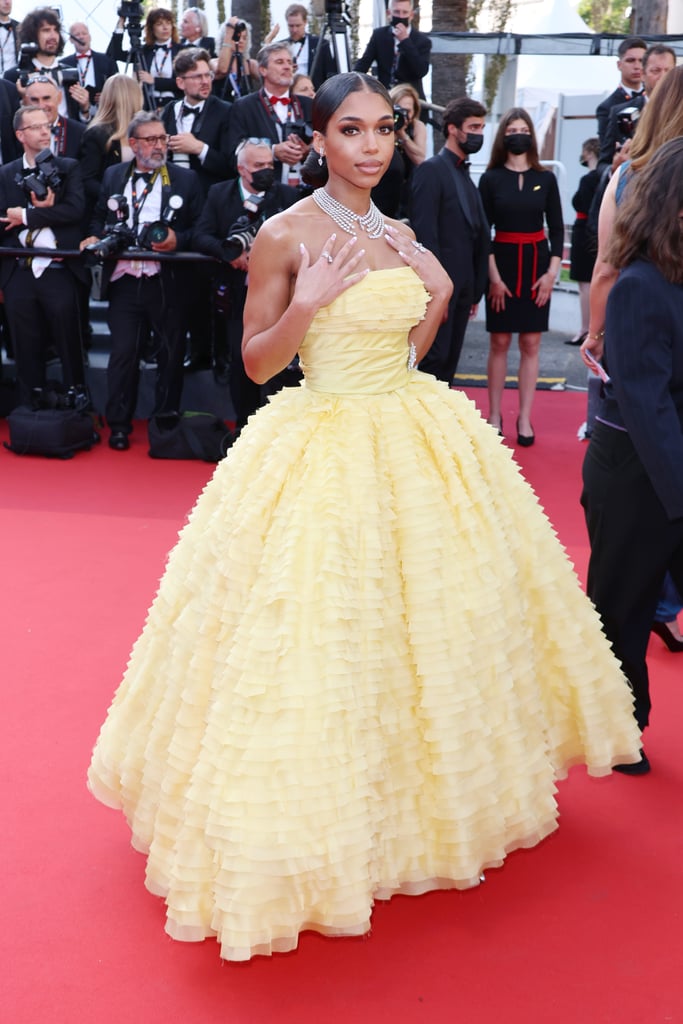 Lori Harvey's Outfit at the Cannes Film Festival Photos