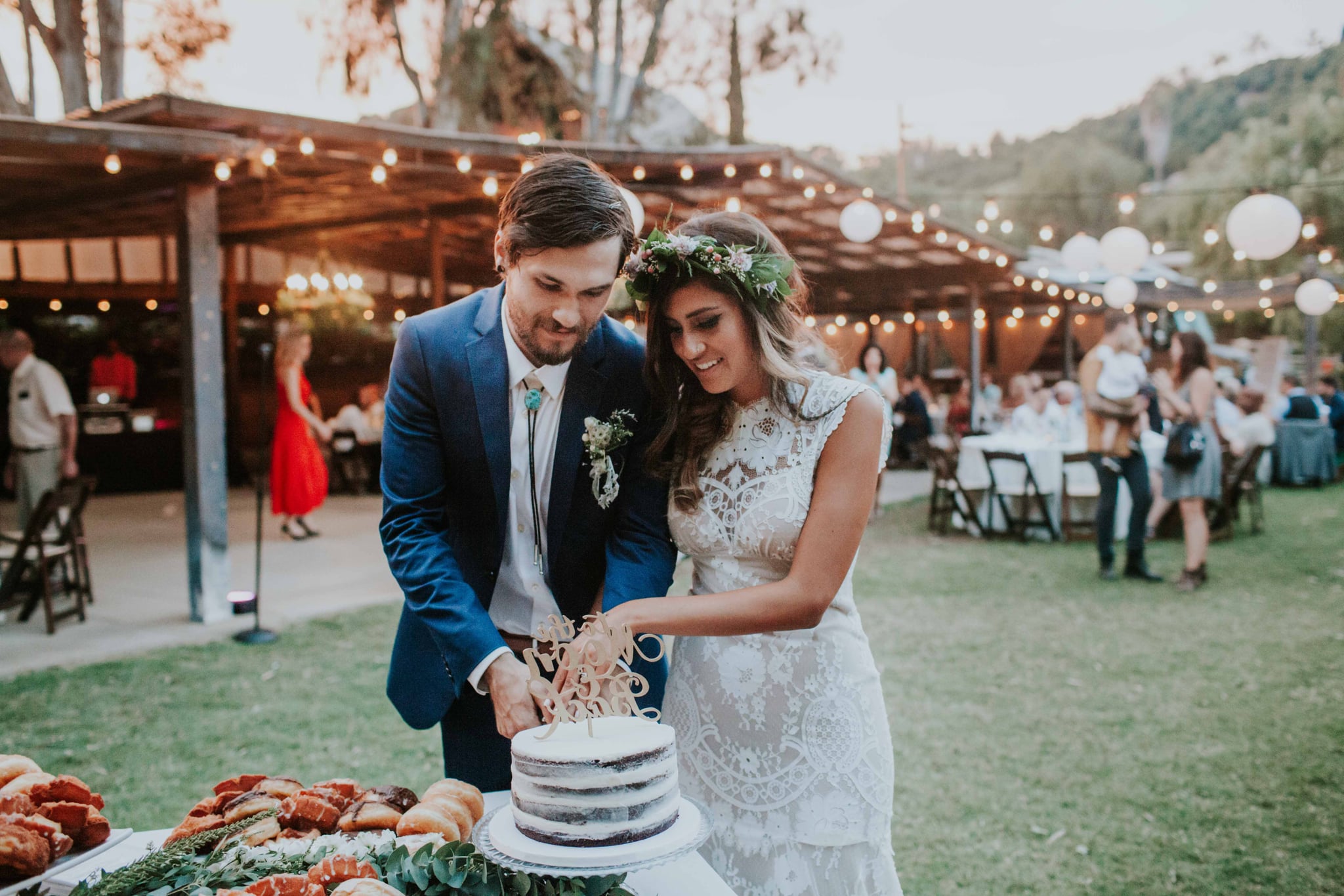 boho garden wedding