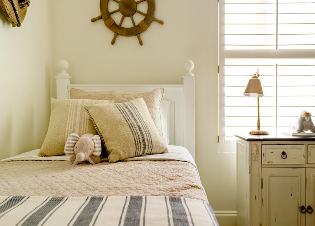 When asked how Jessie keeps things so stylish with such a young family, she wisely says, "My advice is not to try and make your home so immaculate and perfect all the time. It's OK to get a little messy — a messy home is a happy home."