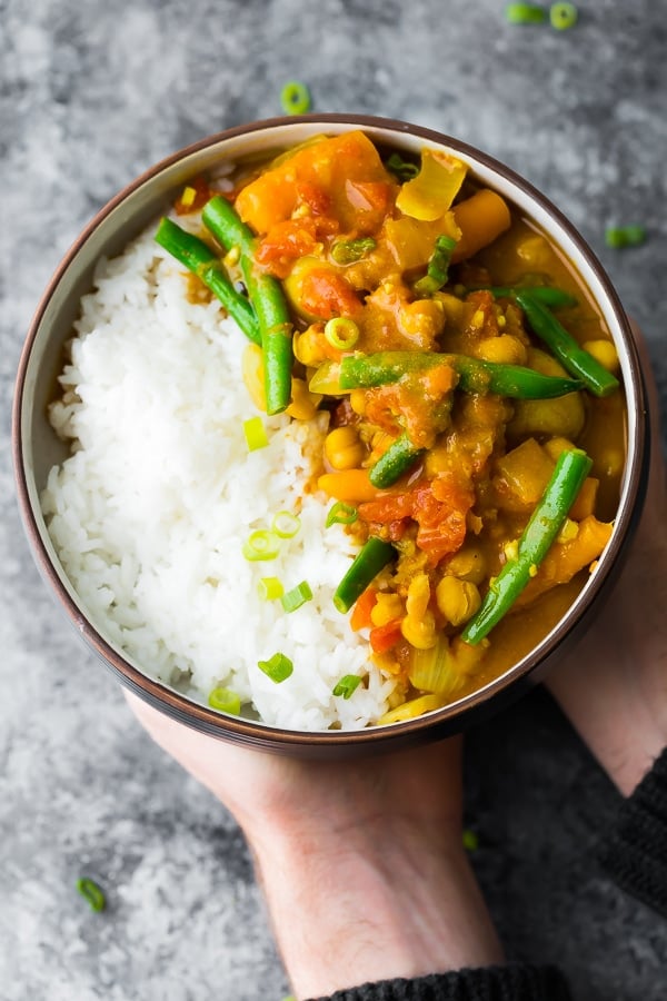 Slow-Cooker Vegan Beans and Rice