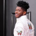 Lil Nas X Arrives at the Grammys Wearing Pearl-Encrusted Armor