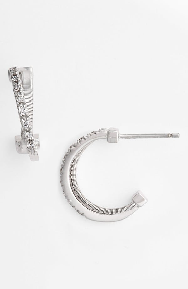Marco Bicego Goa Diamond Two-Tone Hoop Earrings ($1,670)