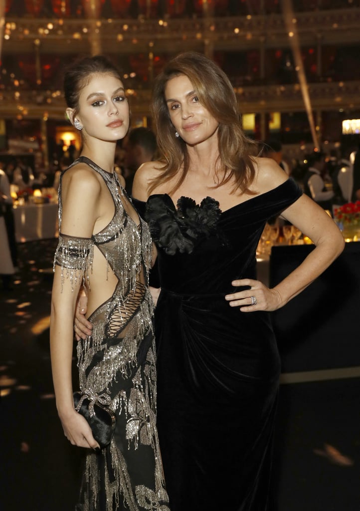 Cindy Crawford and Kaia Gerber 2018 British Fashion Awards